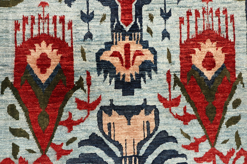 Multi Colored Oushak 2' 7 x 9' 7 - No. 53404 - ALRUG Rug Store