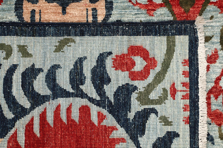 Multi Colored Oushak 2' 7 x 9' 7 - No. 53404 - ALRUG Rug Store