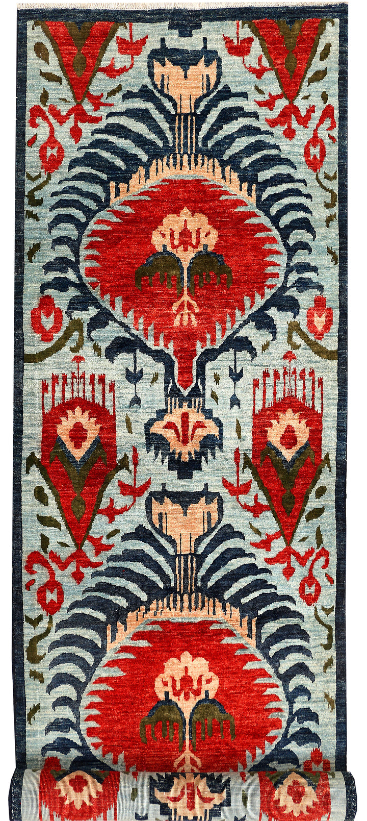 Multi Colored Oushak 2' 7 x 9' 7 - No. 53404 - ALRUG Rug Store