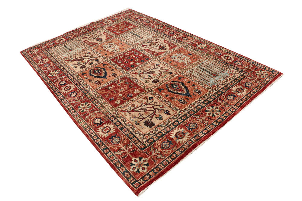Multi Colored Bakhtiar 5' 6 x 7' 10 - No. 53407 - ALRUG Rug Store