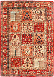 Multi Colored Bakhtiar 5' 6 x 7' 10 - No. 53407 - ALRUG Rug Store