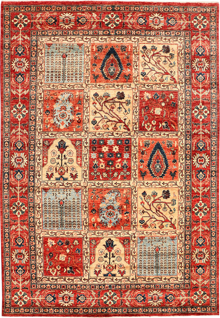Multi Colored Bakhtiar 6' 8 x 9' 9 - No. 53409 - ALRUG Rug Store