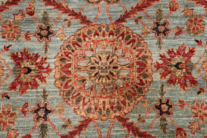Powder Blue Ziegler 5' 11 x 9' 2 - No. 53412 - ALRUG Rug Store