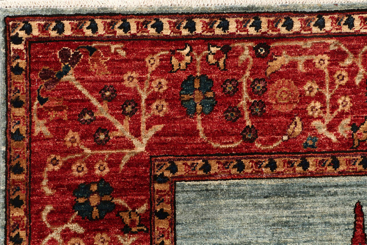 Powder Blue Ziegler 5' 1 x 6' 11 - No. 53413 - ALRUG Rug Store