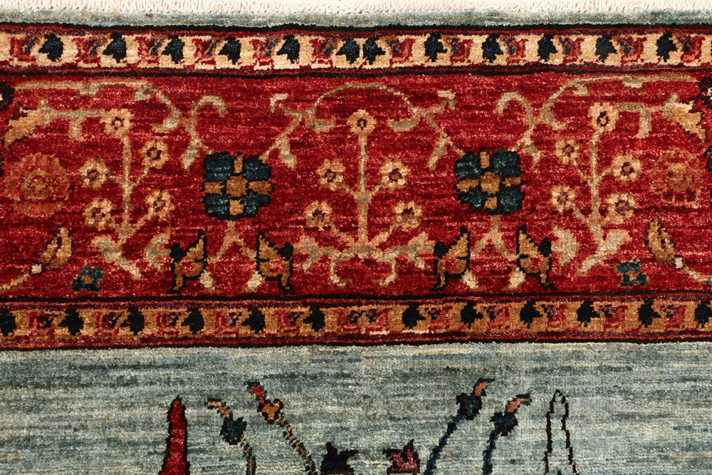 Powder Blue Ziegler 5' 1 x 6' 11 - No. 53413 - ALRUG Rug Store