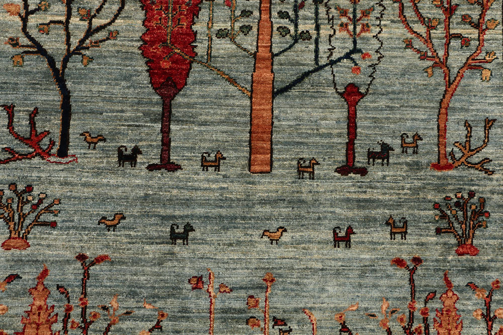 Powder Blue Ziegler 5' 1 x 6' 11 - No. 53413 - ALRUG Rug Store