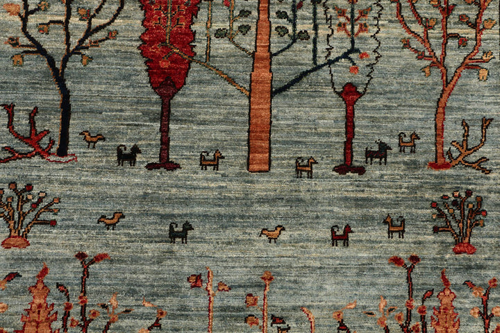 Powder Blue Ziegler 5' 1 x 6' 11 - No. 53413 - ALRUG Rug Store