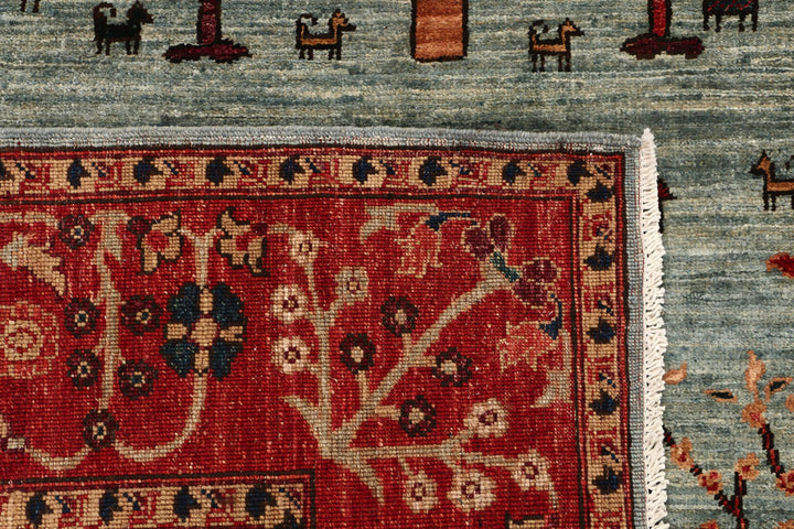 Powder Blue Ziegler 5' 1 x 6' 11 - No. 53413 - ALRUG Rug Store