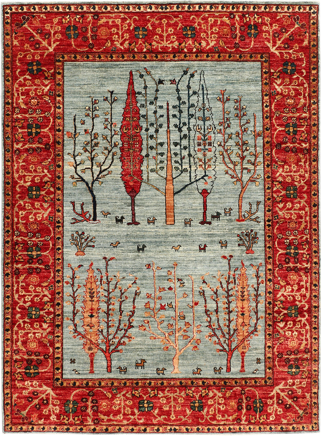 Powder Blue Ziegler 5' 1 x 6' 11 - No. 53413 - ALRUG Rug Store