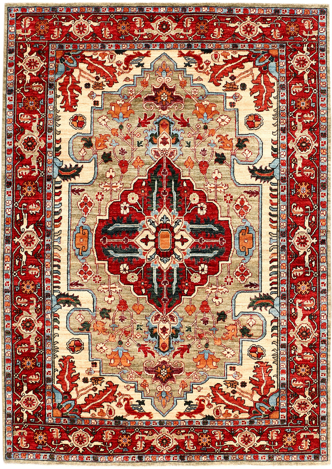 Olive Ziegler 4' 9 x 6' 9 - No. 53414 - ALRUG Rug Store