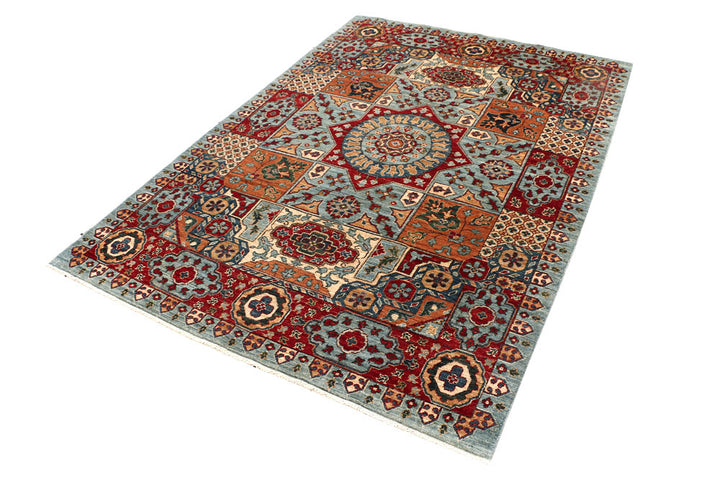 Multi Colored Mamluk 4' 10 x 6' 11 - No. 53415 - ALRUG Rug Store