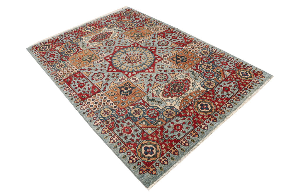 Multi Colored Mamluk 4' 10 x 6' 11 - No. 53415 - ALRUG Rug Store