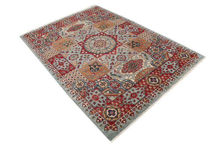 Multi Colored Mamluk 4' 10 x 6' 11 - No. 53415 - ALRUG Rug Store