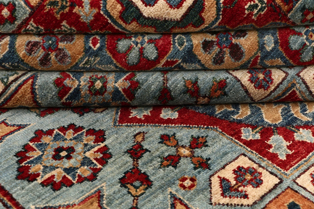 Multi Colored Mamluk 4' 10 x 6' 11 - No. 53415 - ALRUG Rug Store