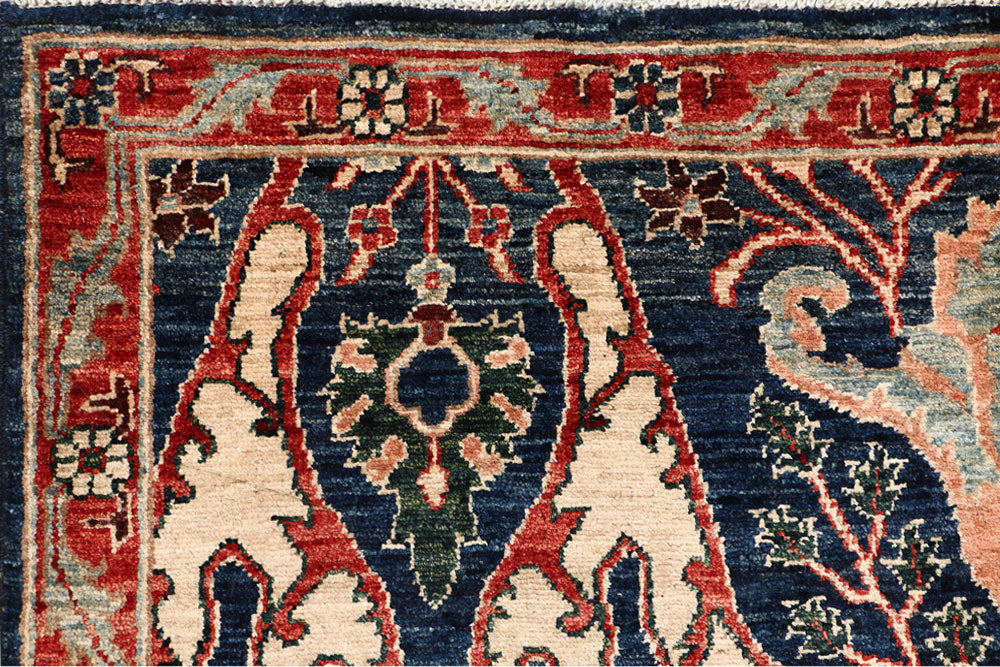 Midnight Blue Ziegler 4' 2 x 5' 9 - No. 53416 - ALRUG Rug Store