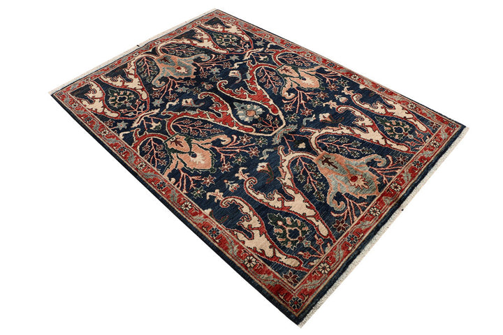Midnight Blue Ziegler 4' 2 x 5' 9 - No. 53416 - ALRUG Rug Store