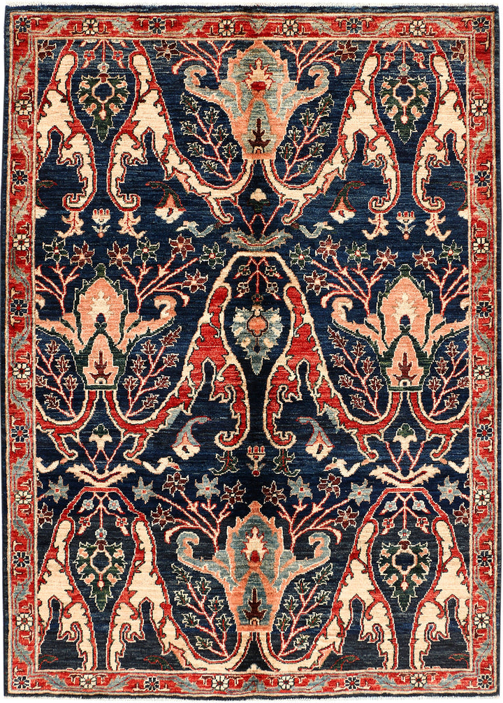 Midnight Blue Ziegler 4' 2 x 5' 9 - No. 53416 - ALRUG Rug Store