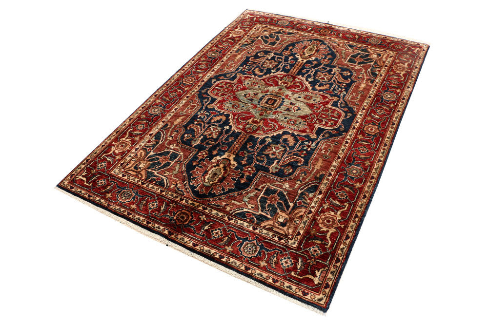 Midnight Blue Ziegler 4' 2 x 5' 11 - No. 53417 - ALRUG Rug Store