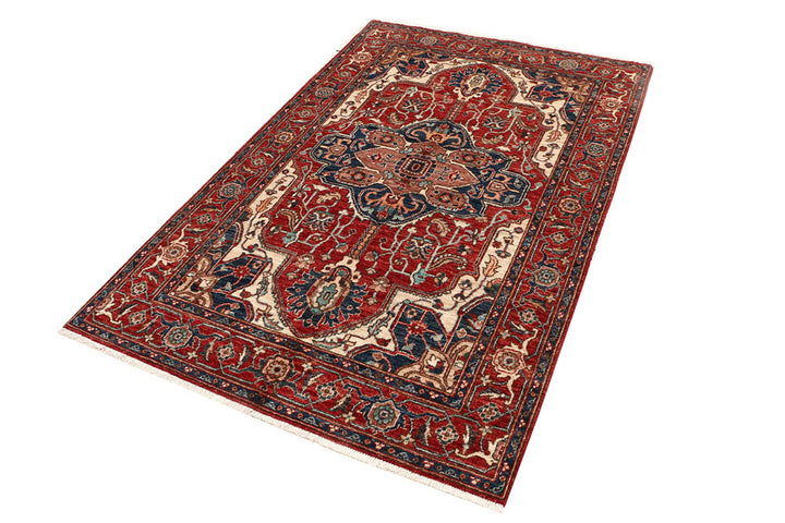 Firebrick Ziegler 4' x 6' 1 - No. 53420 - ALRUG Rug Store