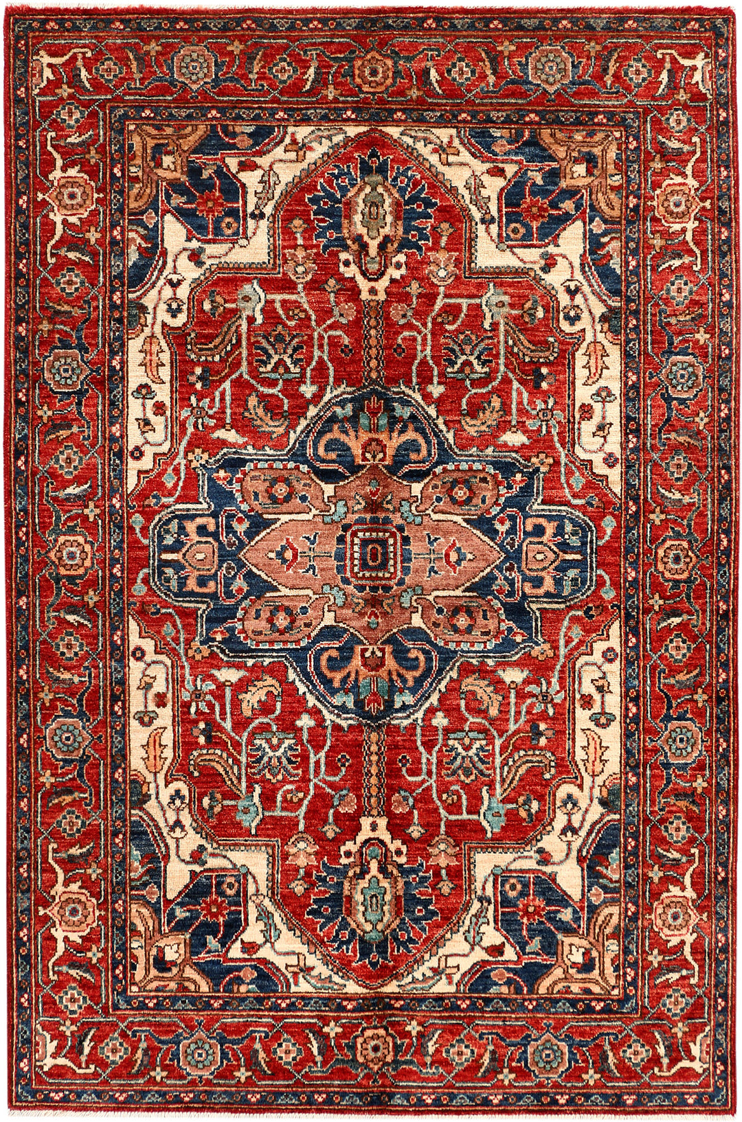 Firebrick Ziegler 4' x 6' 1 - No. 53420 - ALRUG Rug Store