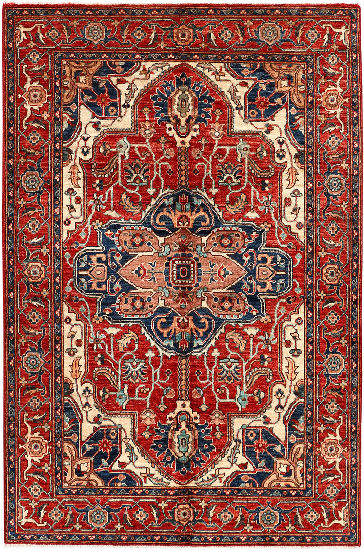 Firebrick Ziegler 4' x 6' 1 - No. 53420 - ALRUG Rug Store