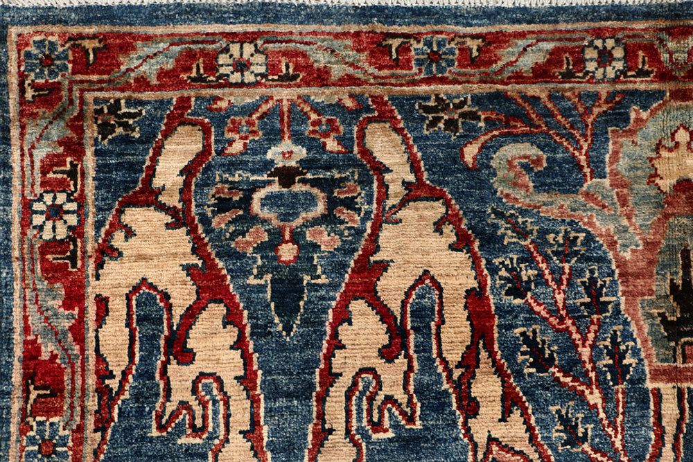Steel Blue Ziegler 4' x 5' 10 - No. 53421 - ALRUG Rug Store