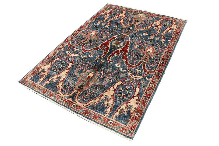 Steel Blue Ziegler 4' x 5' 10 - No. 53421 - ALRUG Rug Store