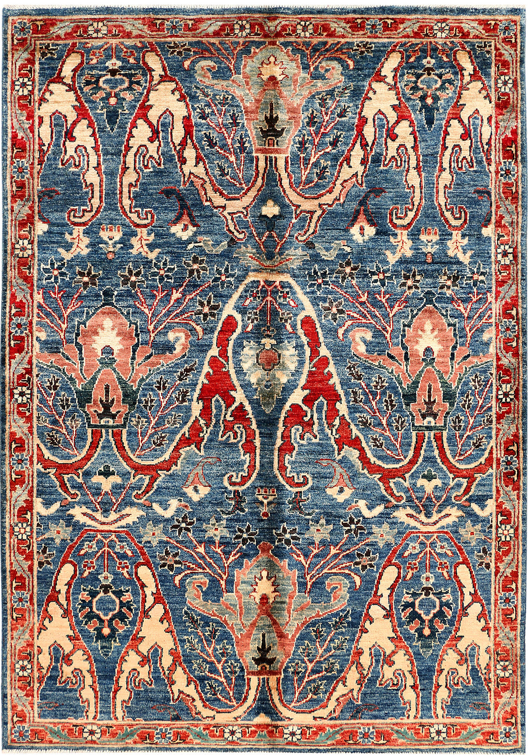 Steel Blue Ziegler 4' x 5' 10 - No. 53421 - ALRUG Rug Store