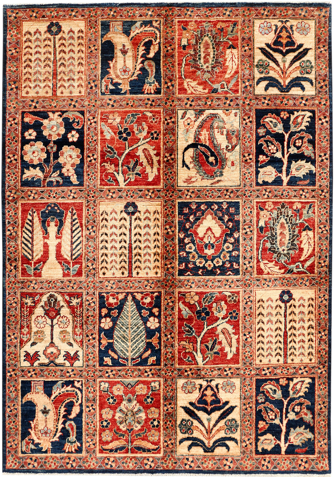Multi Colored Bakhtiar 3' 11 x 5' 9 - No. 53424 - ALRUG Rug Store