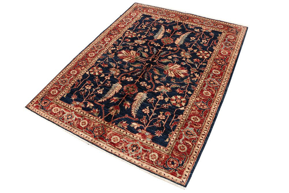 Midnight Blue Ziegler 4' 1 x 5' 4 - No. 53425 - ALRUG Rug Store