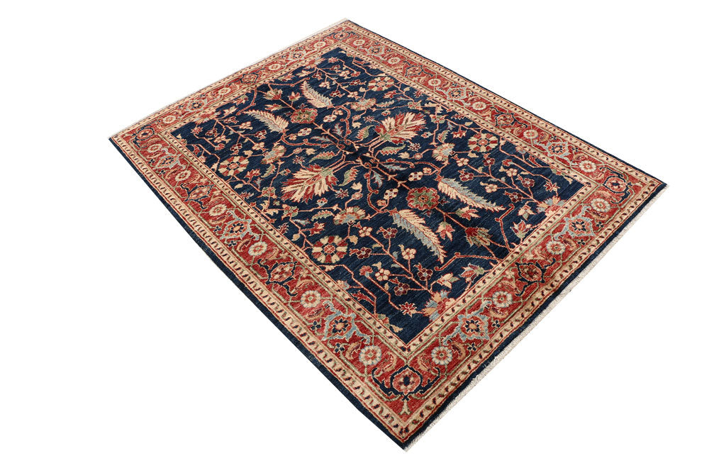 Midnight Blue Ziegler 4' 1 x 5' 4 - No. 53425 - ALRUG Rug Store
