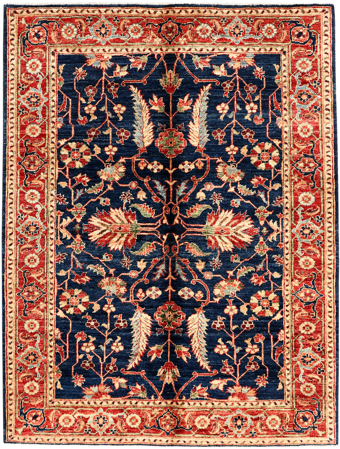 Midnight Blue Ziegler 4' 1 x 5' 4 - No. 53425 - ALRUG Rug Store