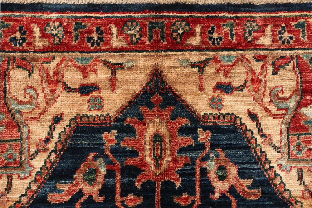 Midnight Blue Ziegler 3' 1 x 4' 9 - No. 53427 - ALRUG Rug Store