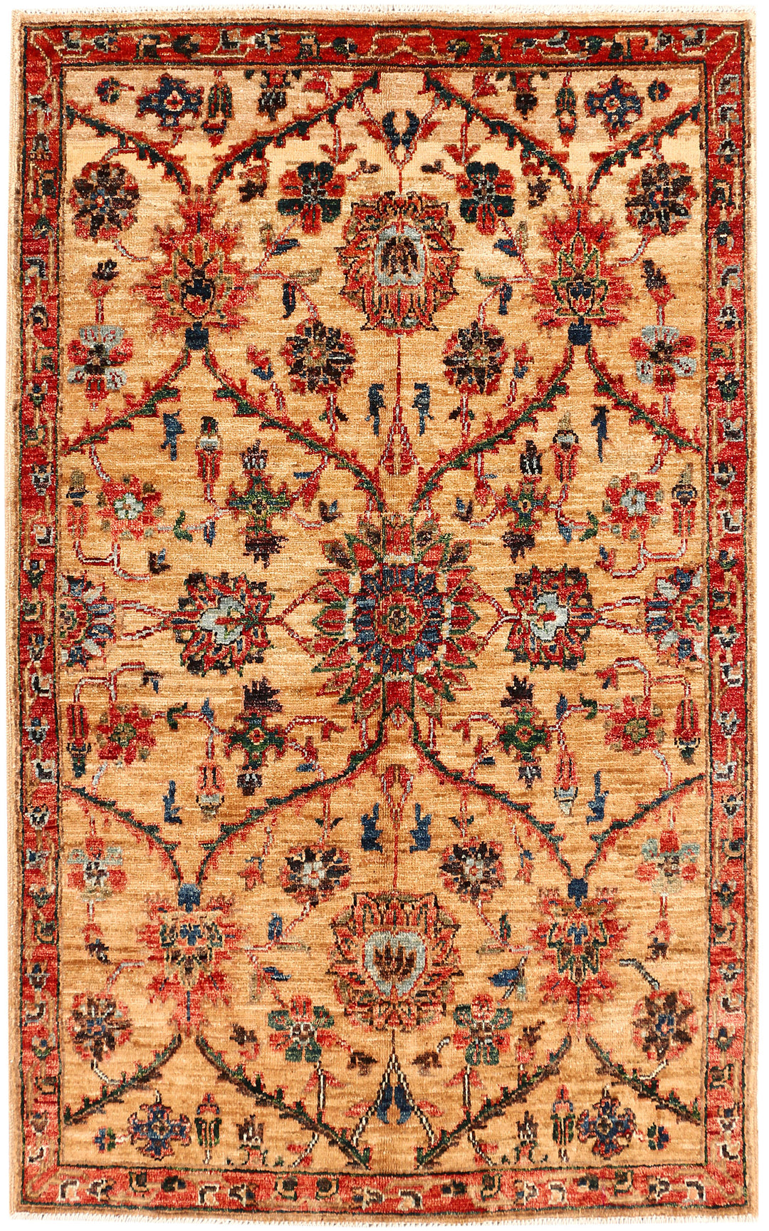 Navajo White Oushak 2' 11 x 4' 8 - No. 53429 - ALRUG Rug Store