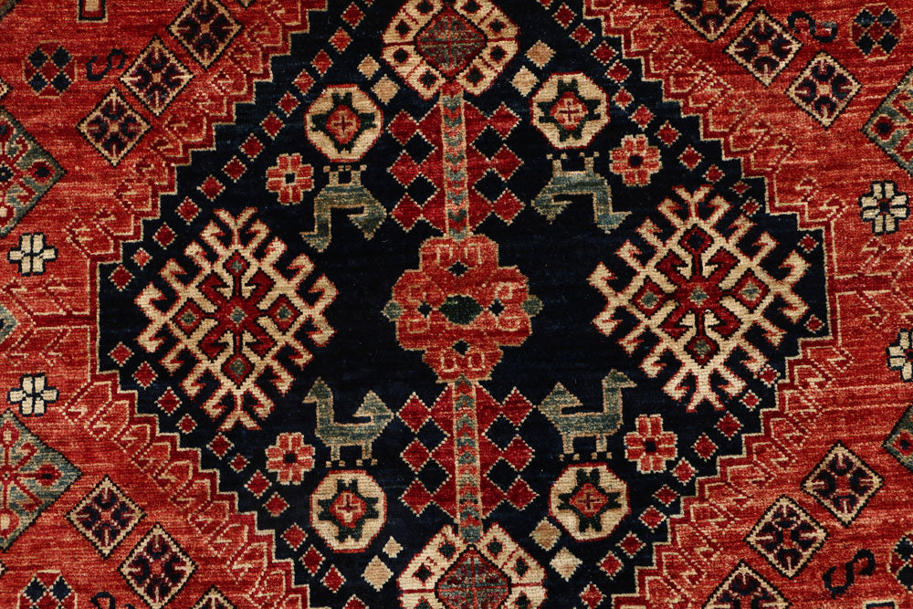 Tomato Ziegler 4' x 4' - No. 53431 - ALRUG Rug Store