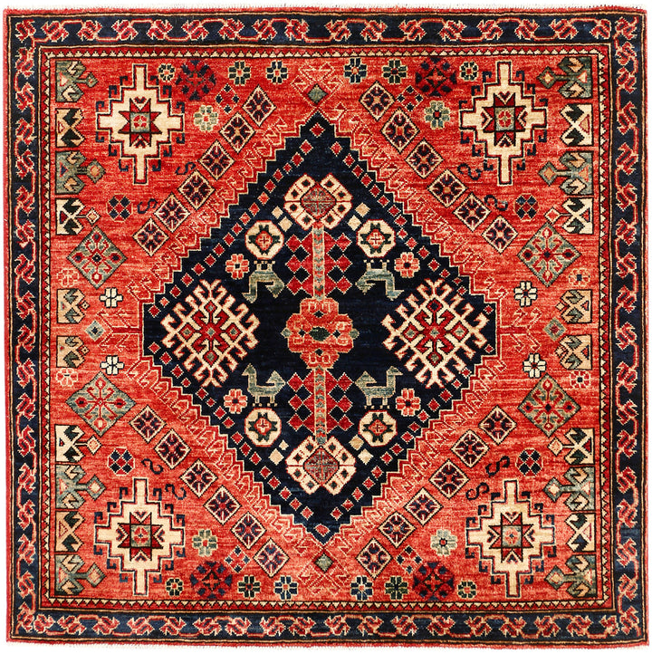 Tomato Ziegler 4' x 4' - No. 53431 - ALRUG Rug Store