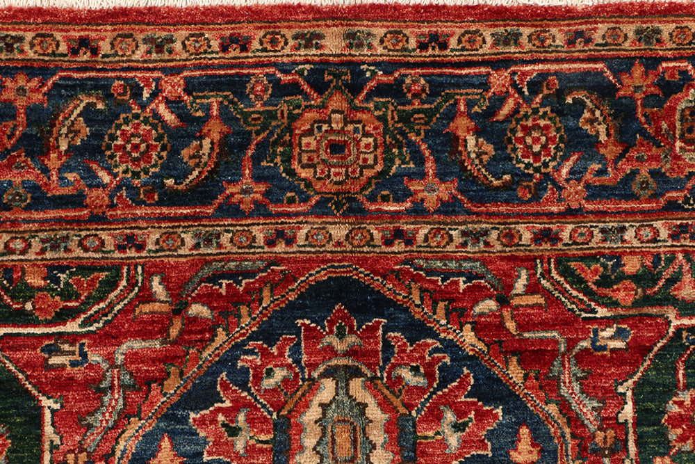 Steel Blue Ziegler 4' 11 x 6' 10 - No. 53434 - ALRUG Rug Store