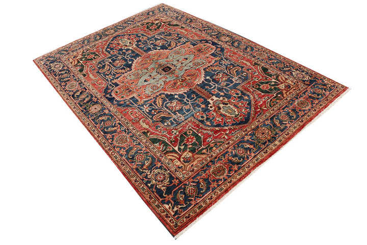 Steel Blue Ziegler 4' 11 x 6' 10 - No. 53434 - ALRUG Rug Store