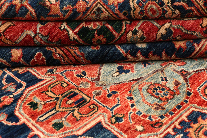 Steel Blue Ziegler 4' 11 x 6' 10 - No. 53434 - ALRUG Rug Store