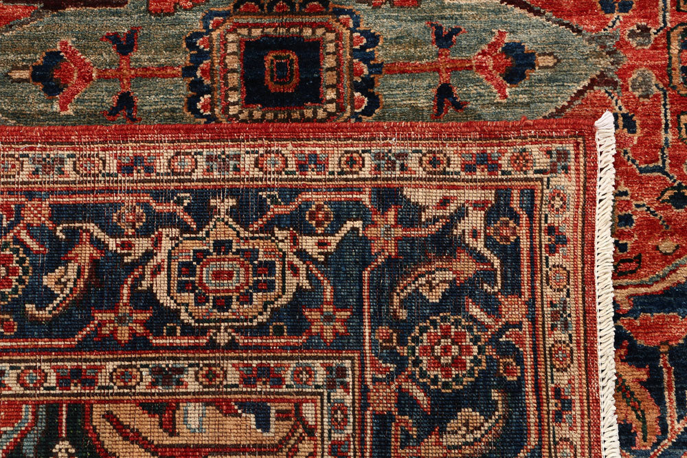Steel Blue Ziegler 4' 11 x 6' 10 - No. 53434 - ALRUG Rug Store