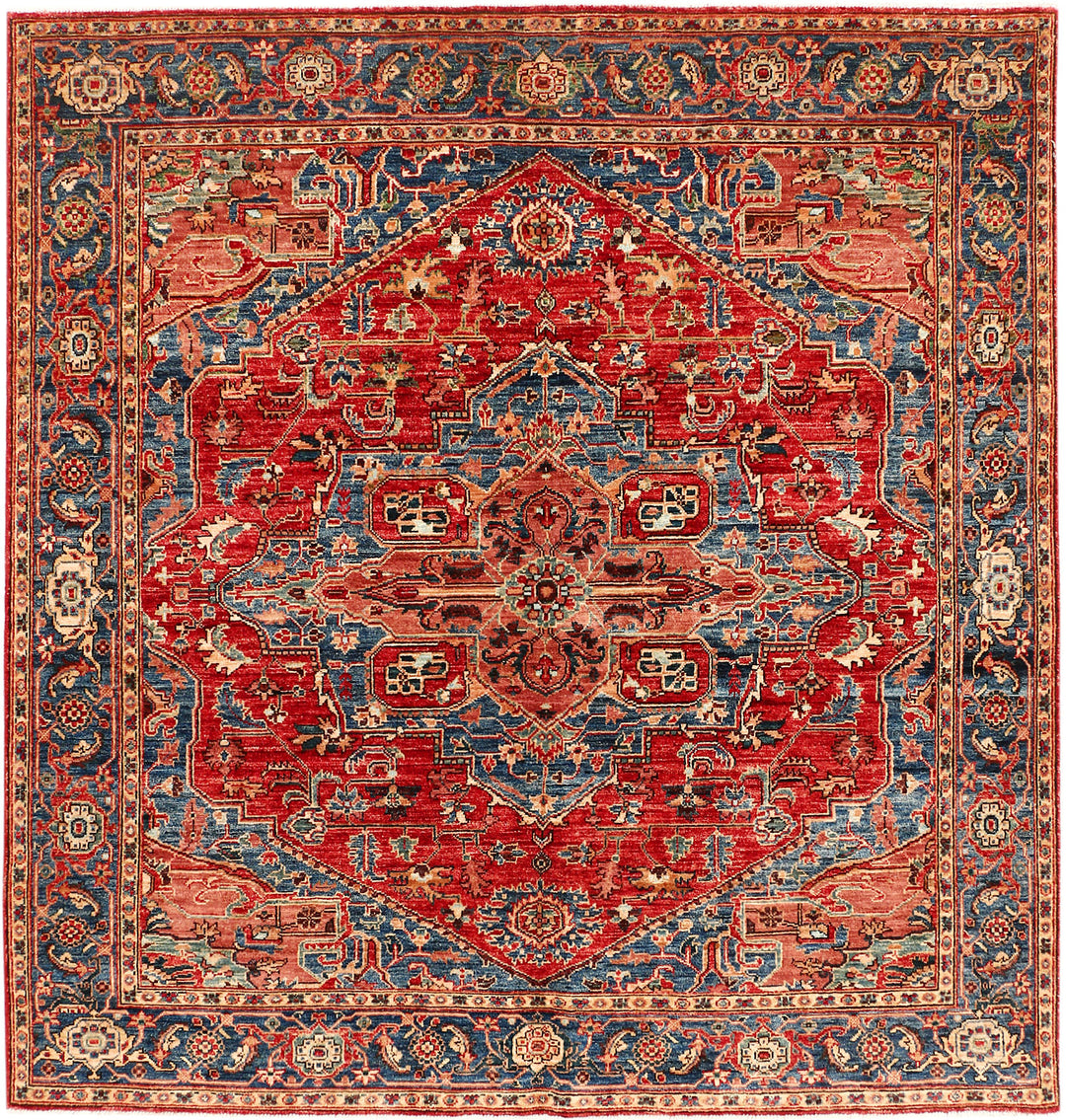 Firebrick Ziegler 5' 10 x 6' 3 - No. 53435 - ALRUG Rug Store