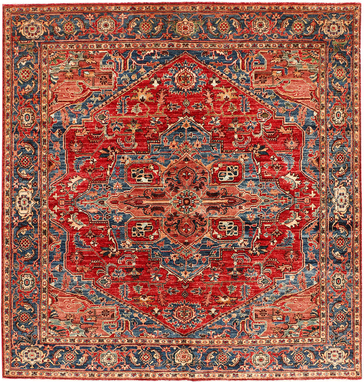 Firebrick Ziegler 5' 10 x 6' 3 - No. 53435 - ALRUG Rug Store