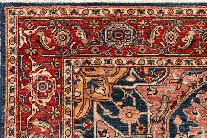 Steel Blue Ziegler 4' 11 x 6' 7 - No. 53437 - ALRUG Rug Store