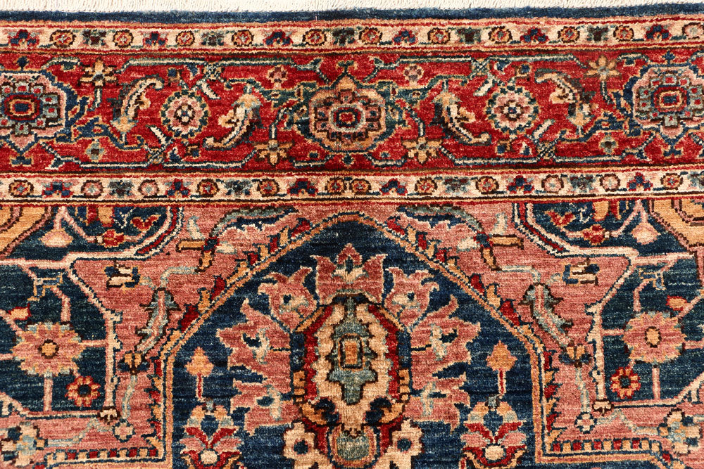 Steel Blue Ziegler 4' 11 x 6' 7 - No. 53437 - ALRUG Rug Store