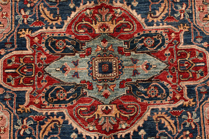 Steel Blue Ziegler 4' 11 x 6' 7 - No. 53437 - ALRUG Rug Store