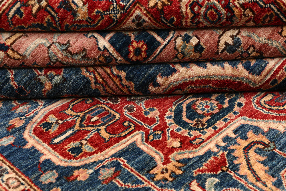 Steel Blue Ziegler 4' 11 x 6' 7 - No. 53437 - ALRUG Rug Store