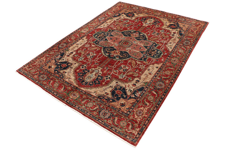 Firebrick Ziegler 5' x 6' 9 - No. 53439 - ALRUG Rug Store
