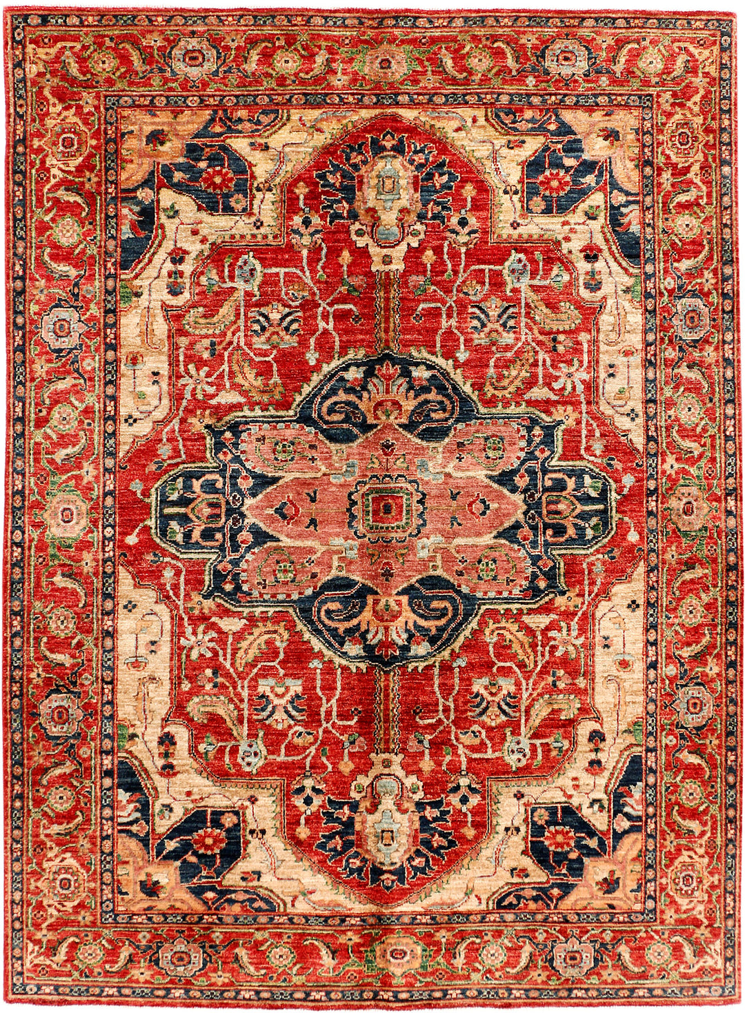 Firebrick Ziegler 5' x 6' 9 - No. 53439 - ALRUG Rug Store