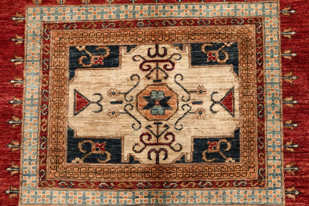 Firebrick Oushak 5' x 6' 9 - No. 53440 - ALRUG Rug Store