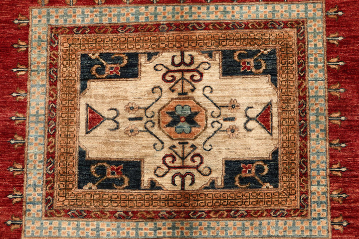 Firebrick Oushak 5' x 6' 9 - No. 53440 - ALRUG Rug Store